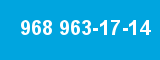 968 963-17-14